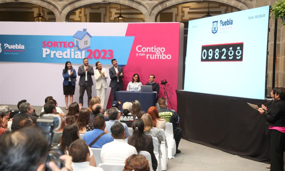 Realiza Ayuntamiento De Puebla El Sorteo Predial 2023 Cinco Radio