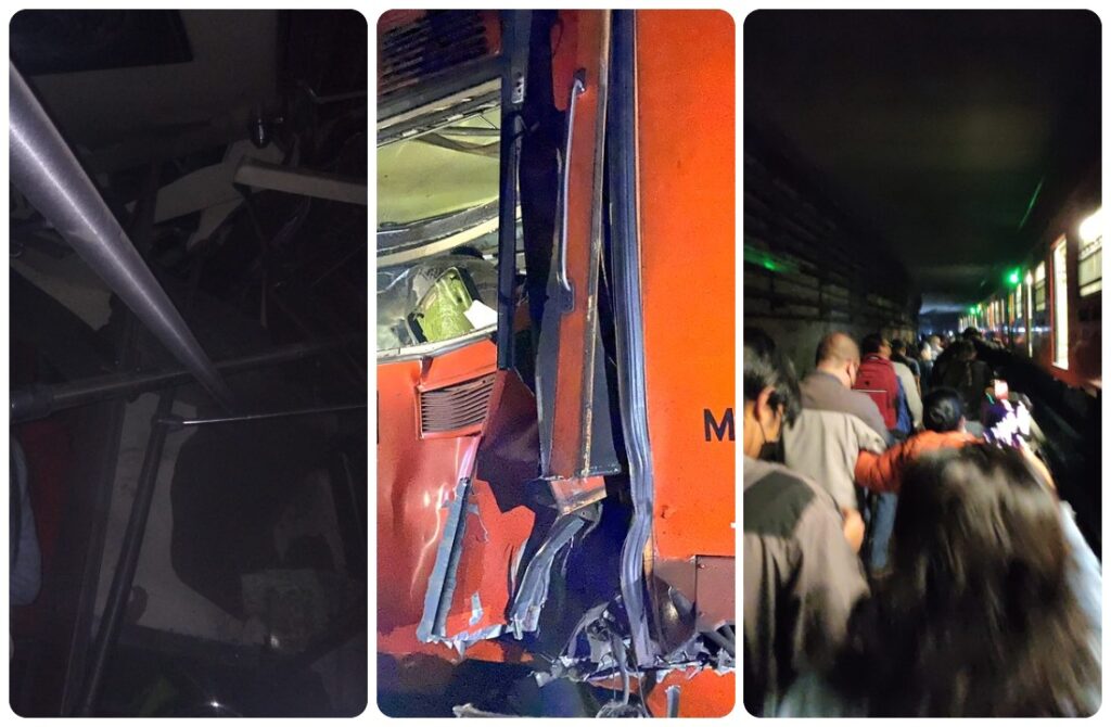 Más de 20 lesionados y un muerto tras choque entre vagones del metro en ...