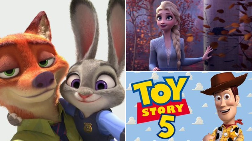 confirmado Disney anuncia la confirmación de 🔵FROZEN 3 🟡 TOY STORY 5  🟣ZOOTOPIA 2 . . . . #zootopia #frozen #frozen2 #zootopia2…