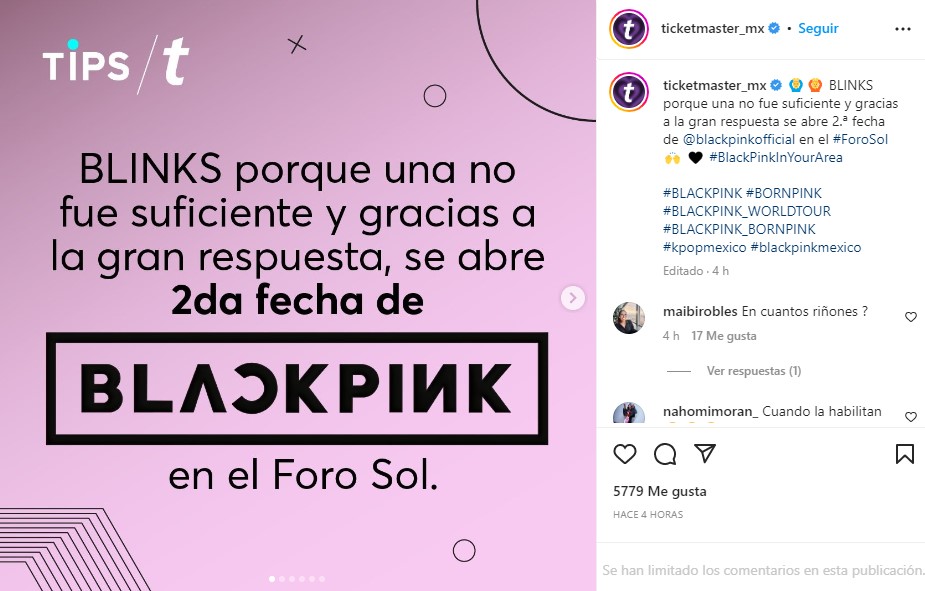 Blackpink en México 2023: boletos, precios y fechas