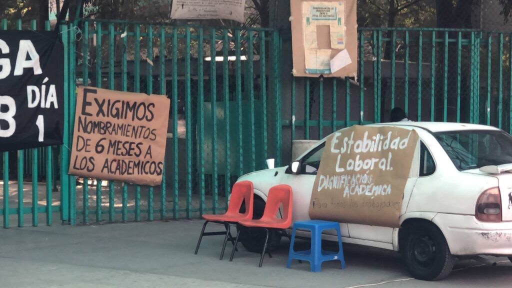 Estalla Huelga En Planteles Del Colegio De Bachilleres De La Cdmx