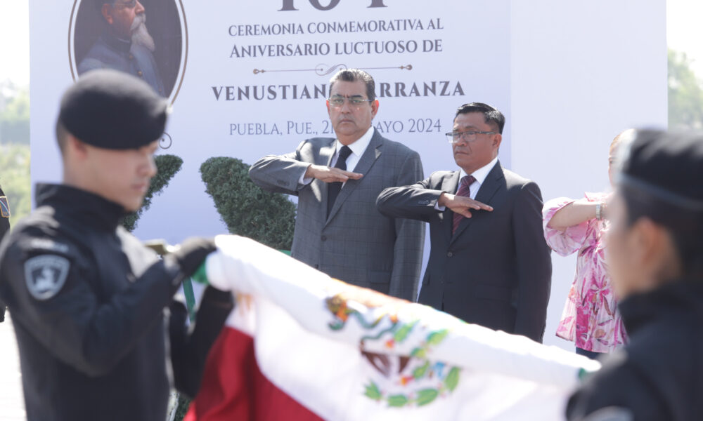 Gobierno de Puebla conmemora aniversario luctuoso de Venustiano Carranza – Cinco Radio