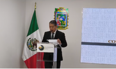Gilberto Higuera Bernal, encabezó el FGE, los anuncios de avances en diferentes investigaciones