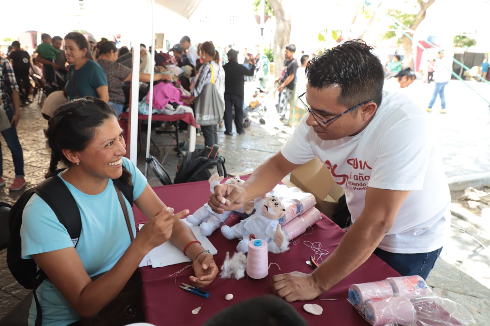 Toma de glucosa, uno de los servicios