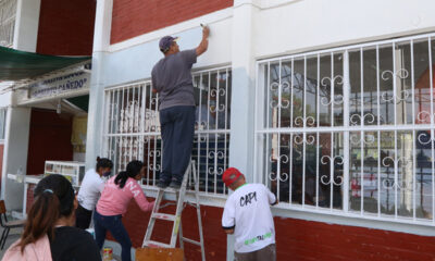 Reparación de escuelas en Puebla