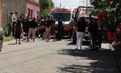 Calles de esta comunidad, muy cercana a Puebla Capital, se poblaron de agentes policíacos