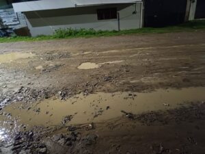 Lamentable estado de las calles