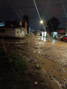 Calles intransitables en auto o "a pie"
