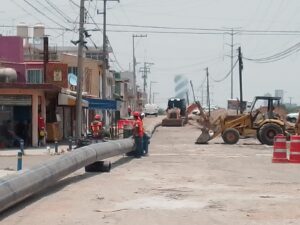 Impresionantes obras al sur de la ciudad
