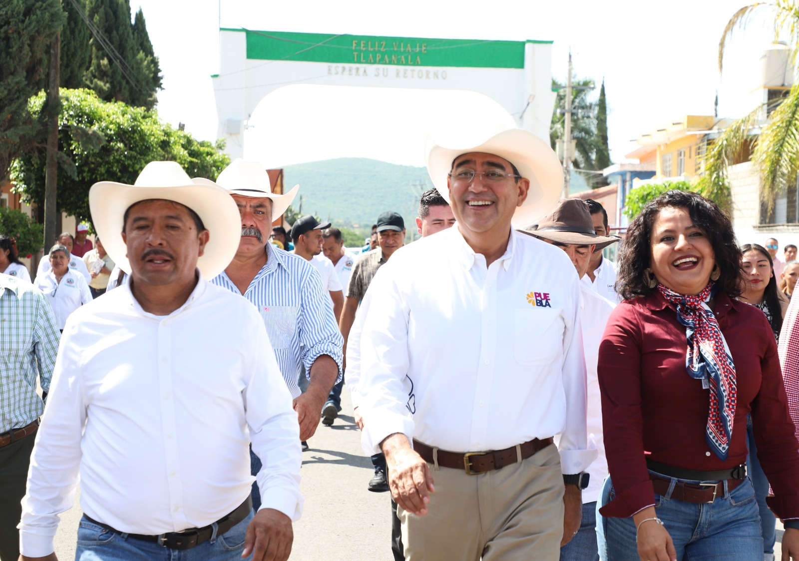 Tlapanalá recibió al Gobernador Sergio Salomón