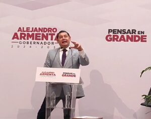Alejandro Armenta y el diseño de la próxima Administración Estatal