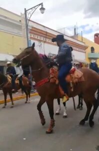 El jinete agresor fue detenido
