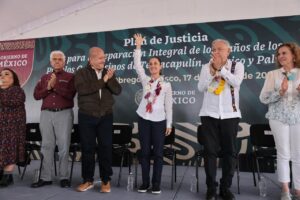 Claudia Sheinbaum en la penúltima gira conjunta
