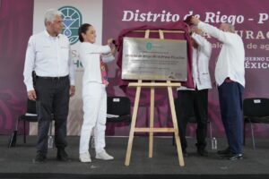 Inauguración de Distrito de Riego