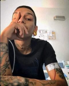 Acosta en uno de sus mensajes