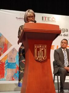 Jakeline Ordóñez, presidenta de la Comisión Estatal de Derechos Humanos