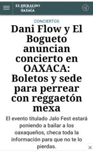 Así se anunció 