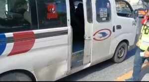 Los pasajeros respondieron: "Sin problema"