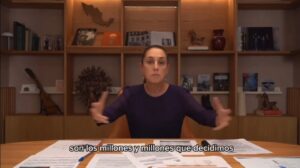 Defiende los beneficios de la nación
