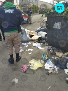 En este lugar y condiciones, se encontró un feto