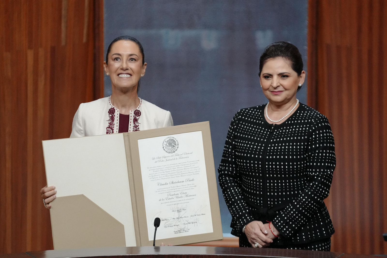 Formalmente ya es Presidenta Electa de México