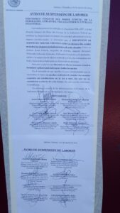 De menos, los términos "no corren"