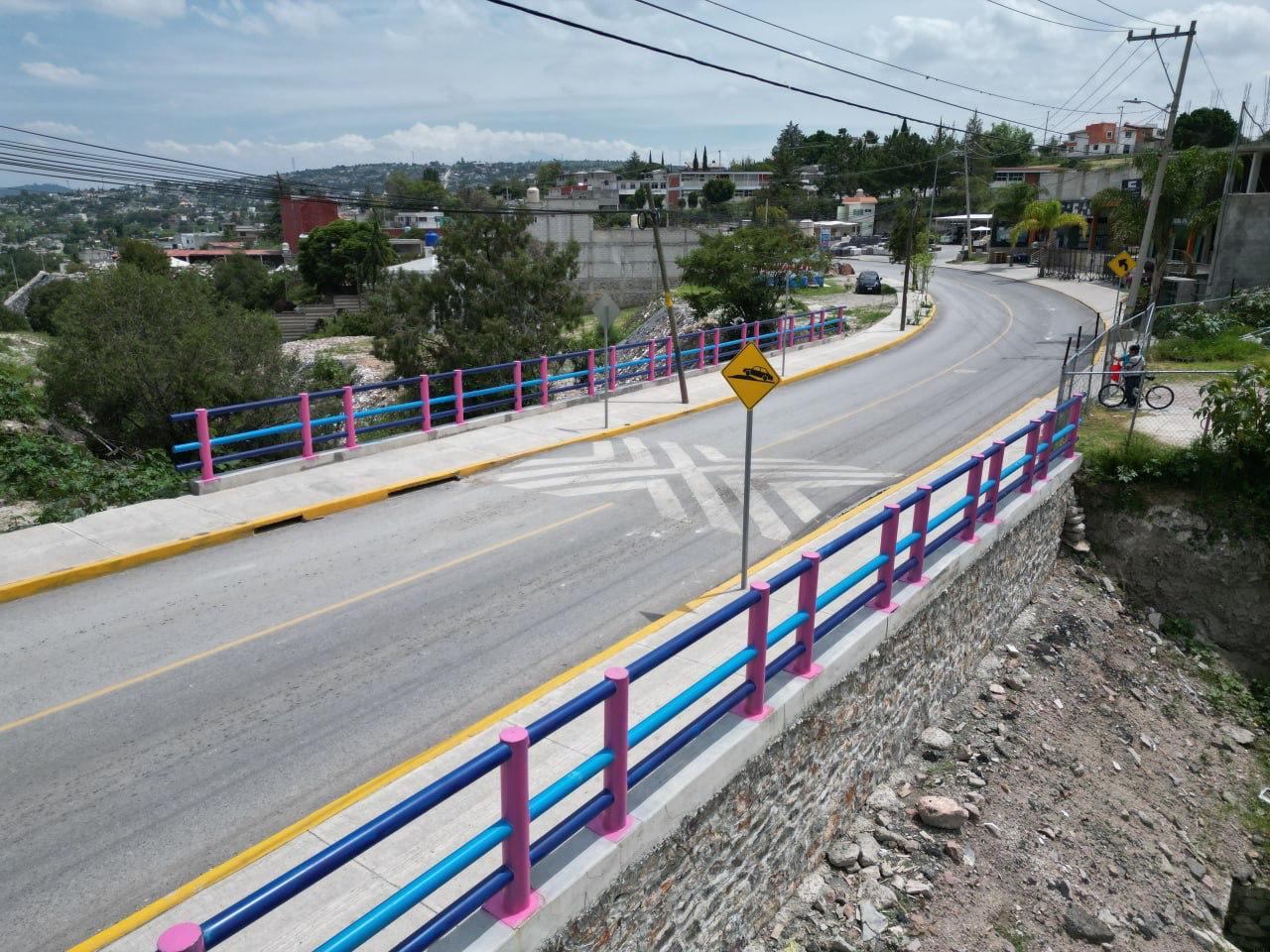 La reconstrucción de puentes ya consideró a los transeúntes