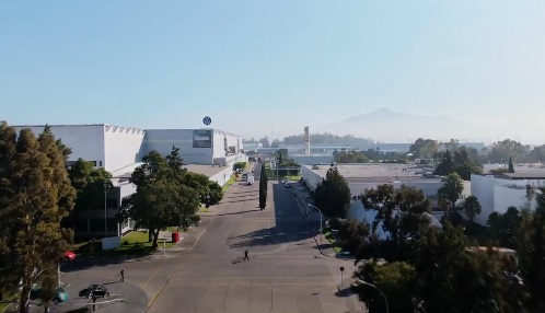 La planta Volkswagen de México, opera en Puebla a gran capacidad