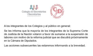 Mensaje oportuno 