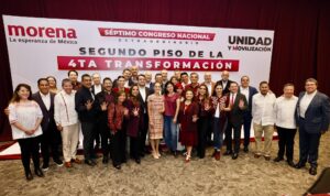 El Gobernador de Puebla con los demás mandatarios