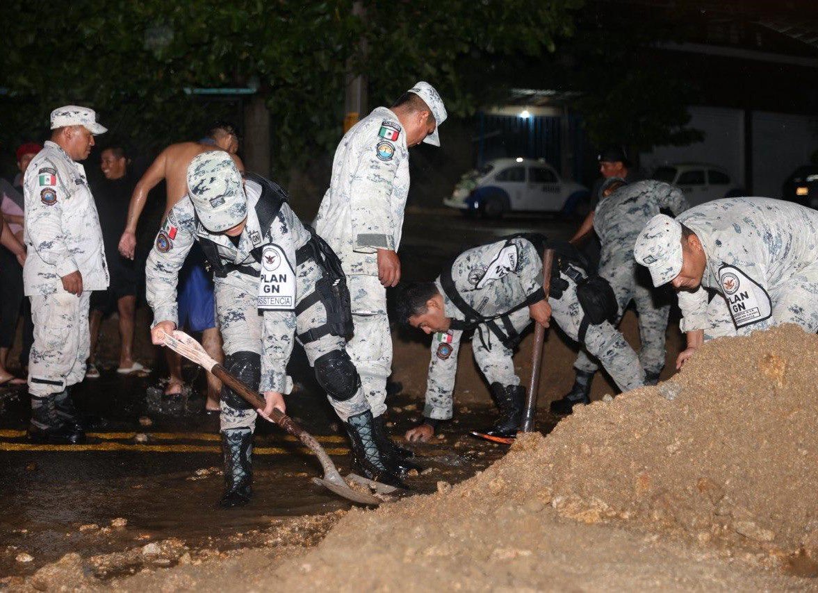 Guardia Nacional en apoyo