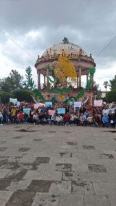 Plazas públicas también reportaron concentraciones