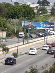 La zona siempre está congestionada 