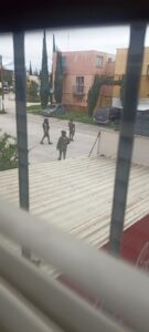 Presencia de la Guardia Nacional