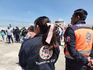 Protección Civil presente