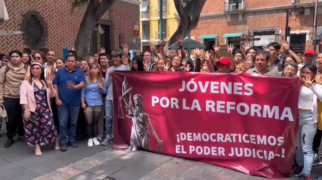 Aquí también hay Jóvenes por la Reforma Judicial