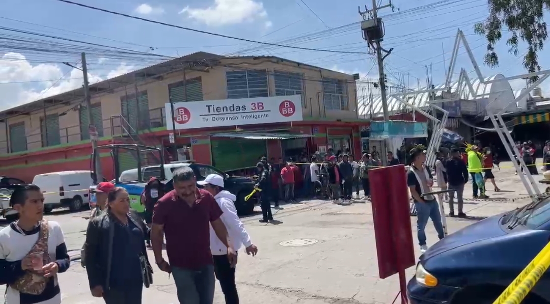 Sorpresa en inmediaciones del Mercado Hidalgo