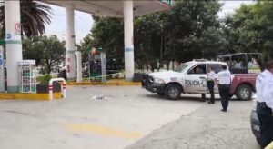 Escena de la agresión
