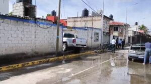 Así quedó la camioneta