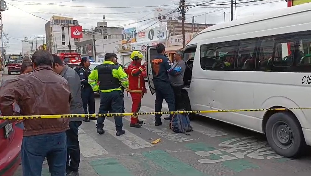 Nuevamente una colectiva involucrada en choque