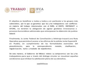 Comunicado Oficial