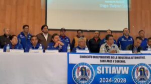 Conferencia de Prensa en el sindicato