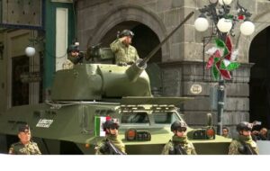 Desfile Militar en Puebla