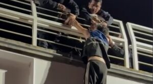 Momento cumbre del rescate