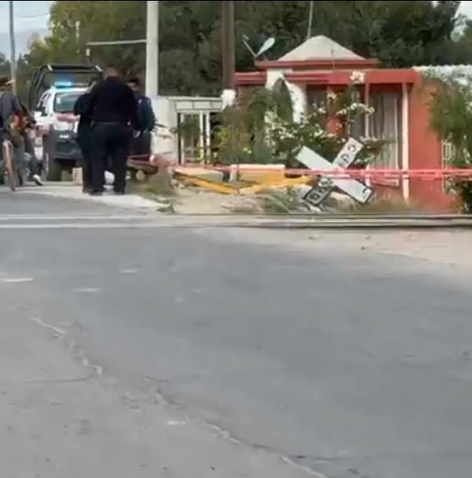 La policía llegó opero sólo para acordonar al hallazgo