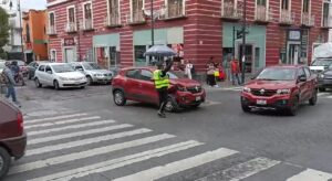 Mini SUV destrozada