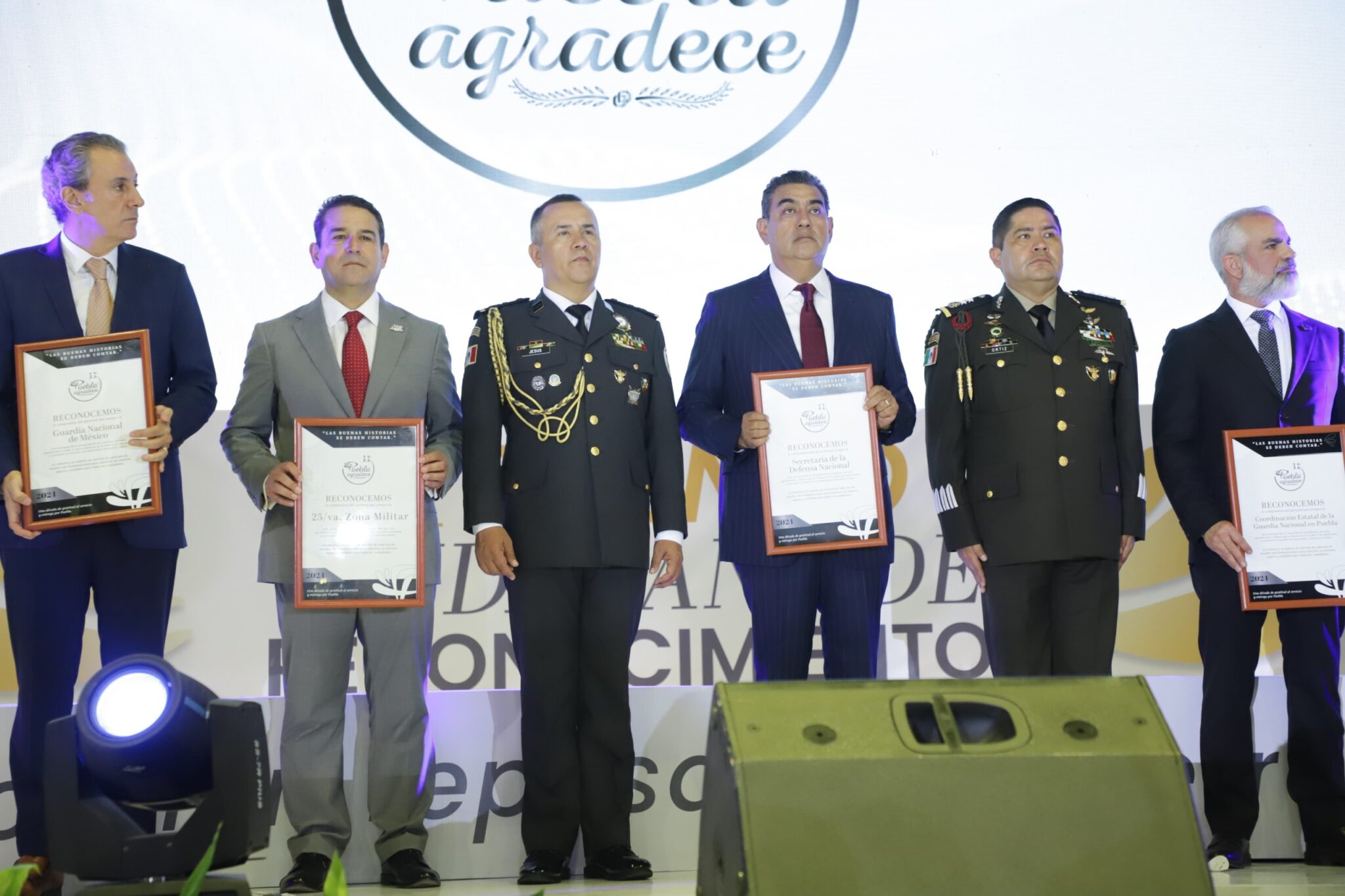 Entrega de reconocimientos