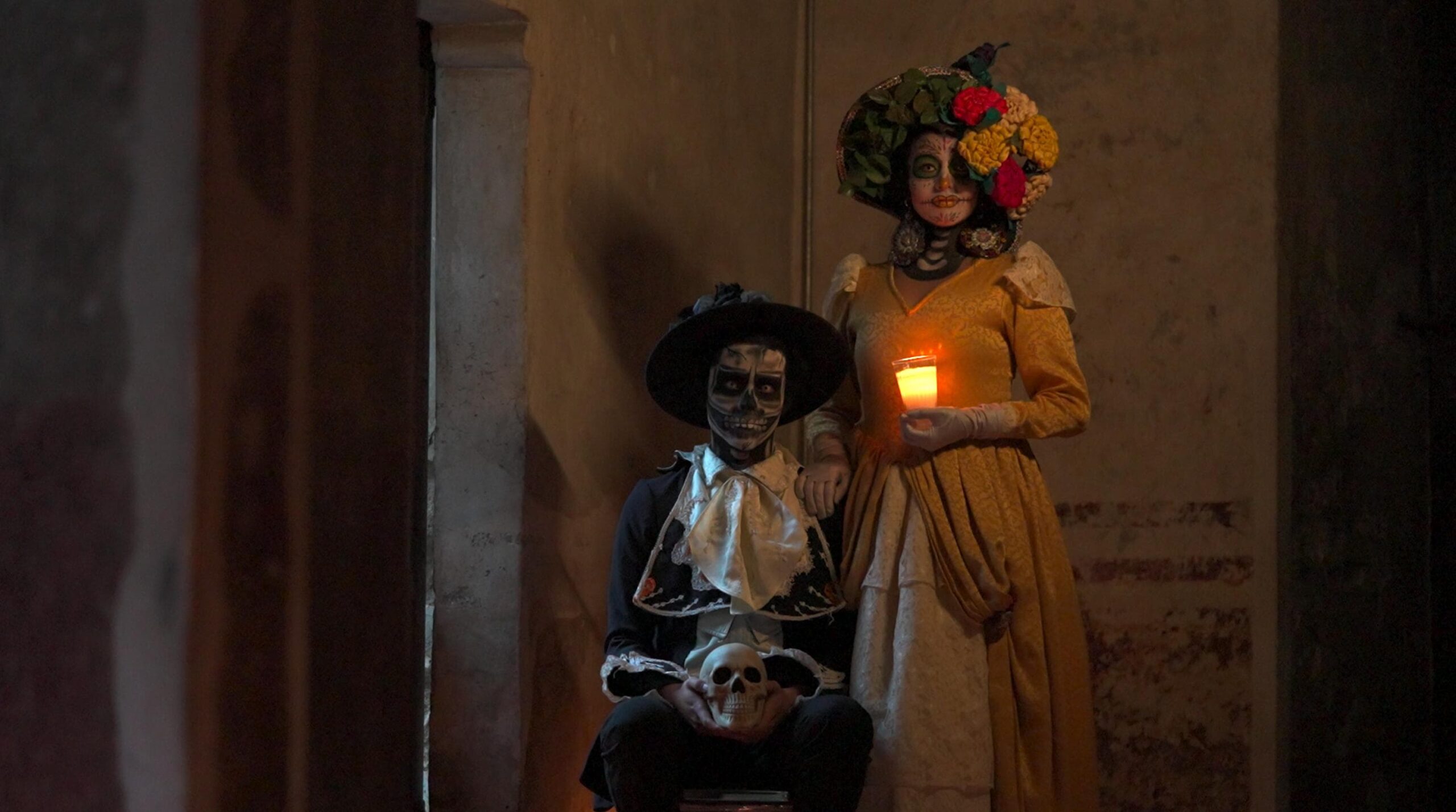 Pareja de muertos