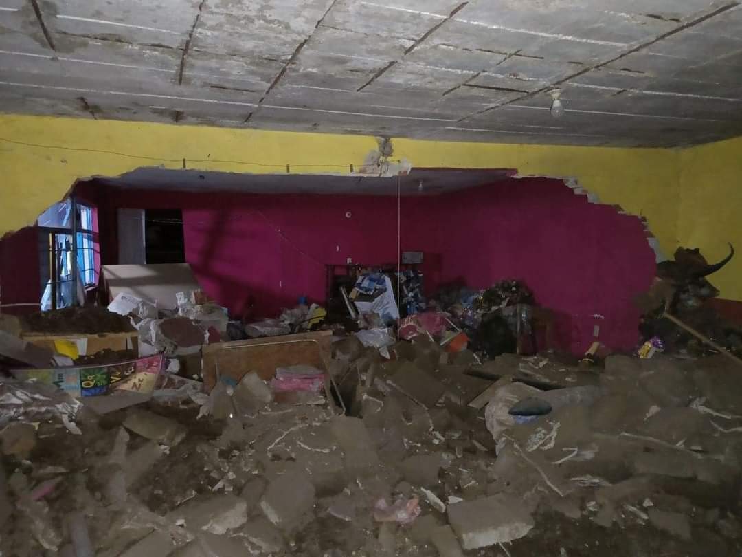 La explosión fue brutal