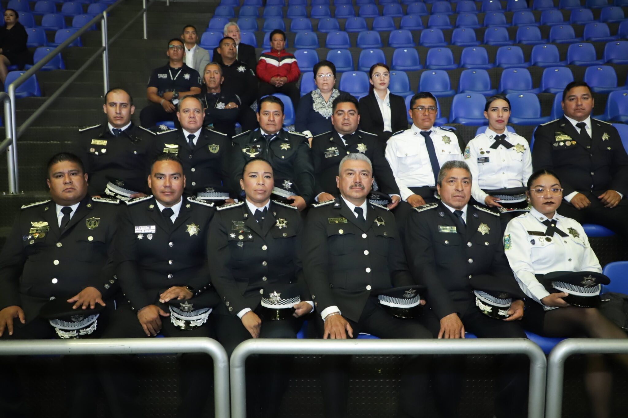 Las corporaciones en Puebla debidamente homenajeadas